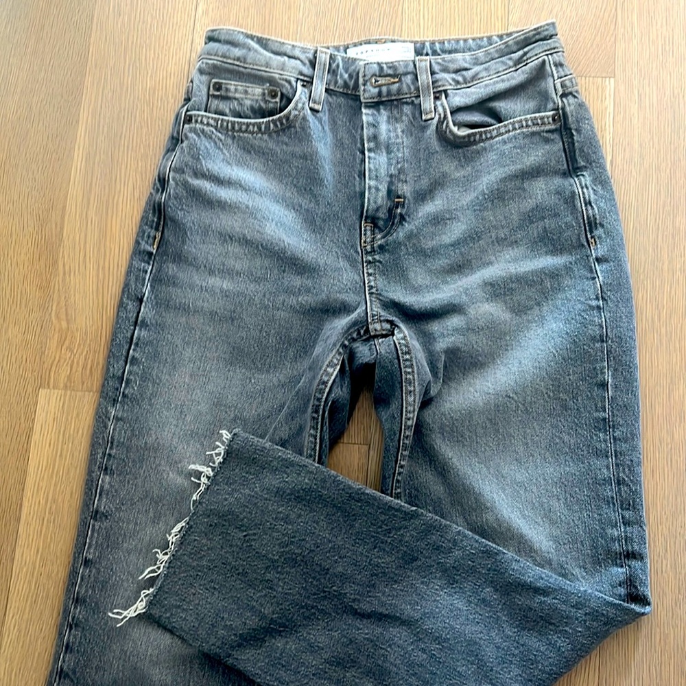 Topshop grey denim